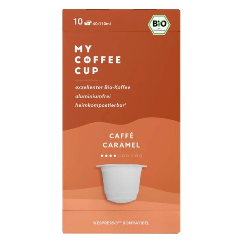 My Coffee Cup Bio Caffè Caramel 50g, 10 Kapseln